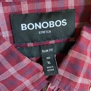 Bonobos men’s long sleeve button up size xl